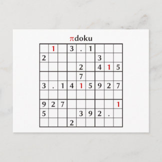Pidoku Postkarte