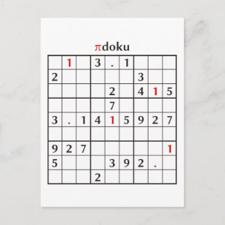 Pidoku Postkarte