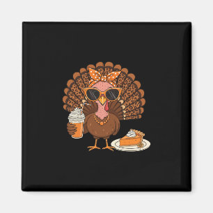 Pie für zwei bitte Thanksgiving Schwangerschaftsan Magnet