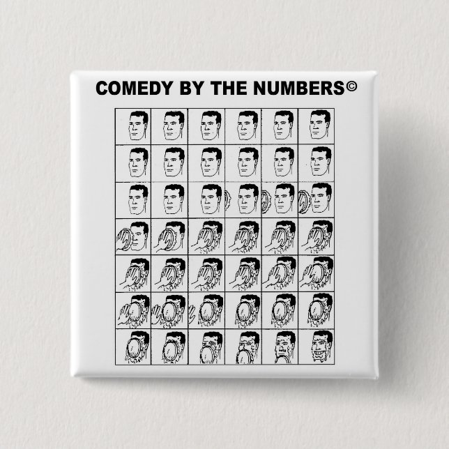 Pie in the Face - BUTTON (Vorderseite)