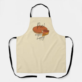 Pie macht mich glücklich Pie Schürze