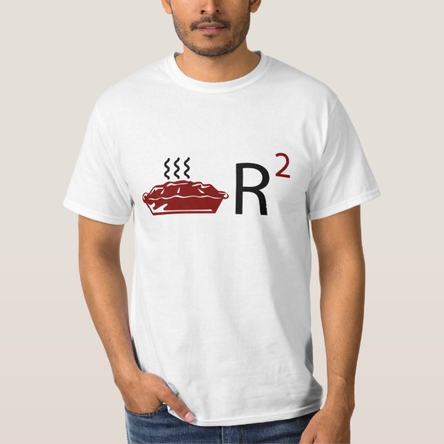 Pie R Squared T-Shirt (Vorderseite)