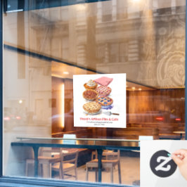 Pie Shoppe Fensteraufkleber