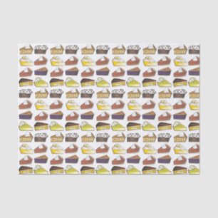 Pie Slice Apple Pumpkin Banana Key Limone Blueberr Seidenpapier