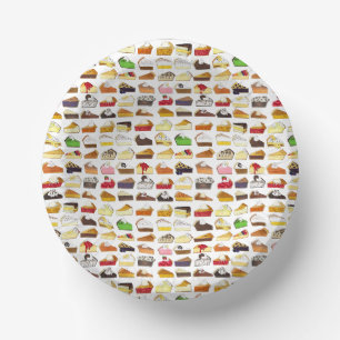 Pie Social Pi Day Slices Bake Sale Desserts Nahrun Pappteller