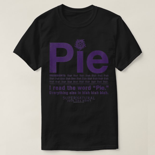 Pie T-Shirt (Design vorne)