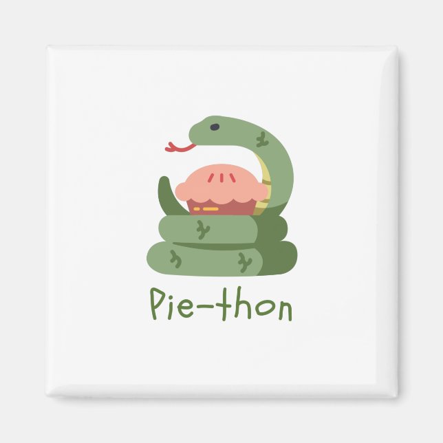 Pie-thon - Python Pun Magnet (Vorne)