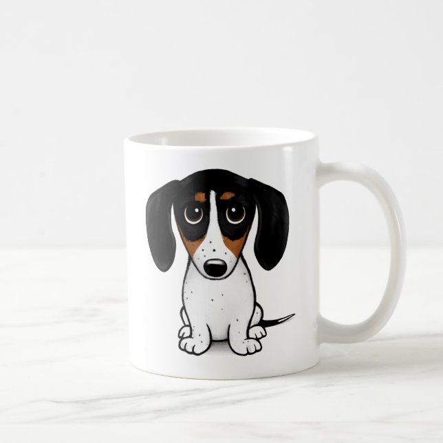 Piebald Dachshund | Cute Chien Chien Chien Mug (Droite)