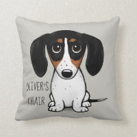 Piebald Dackel Niedlich Hund Personalisiert
