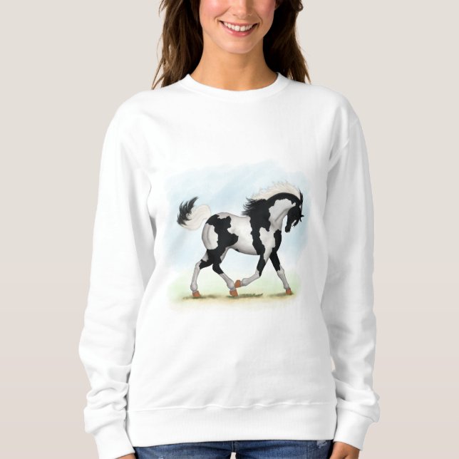 Piebald Overo Sweatshirt (Vorderseite)