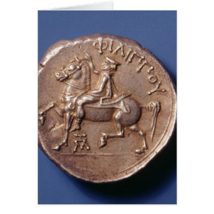 Pièce d'argent de Philippe II de Macédoine