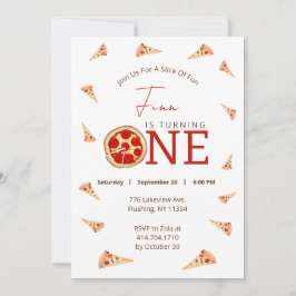 Pièce De Fun 1er Anniversaire Invitation