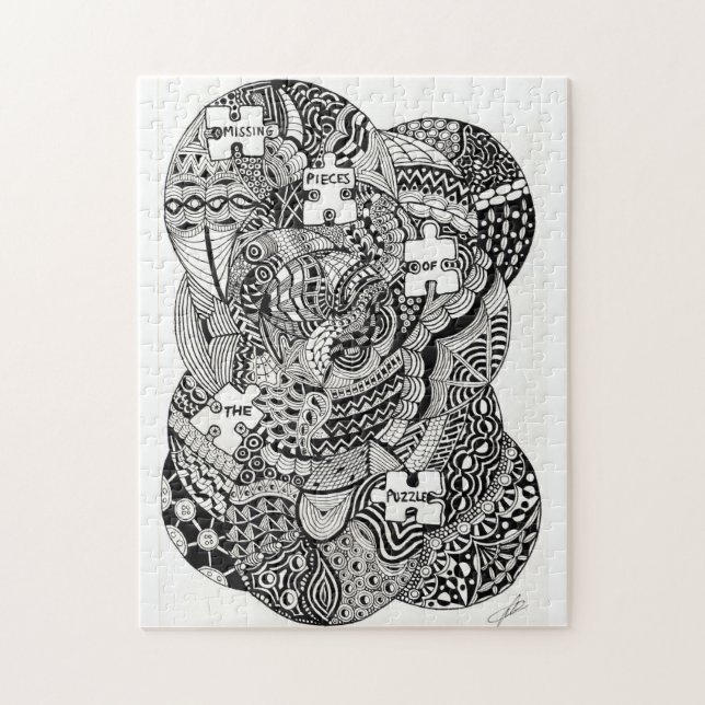 Pièce du puzzle absente (Vertical)