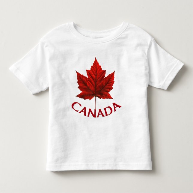 Pièce en t du Canada de bébé de T-shirt d'enfant (Devant)