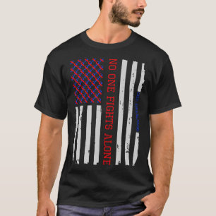 Pièce en t patriotique de T-shirt de conscience d