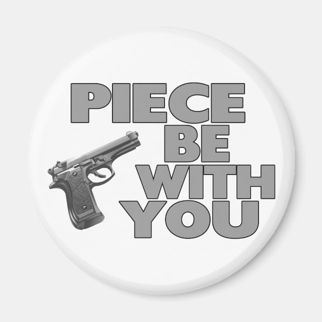 Piece sei bei dir magnet (Vorne)