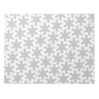 Pièces du Bloc-notes du puzzle - Gris