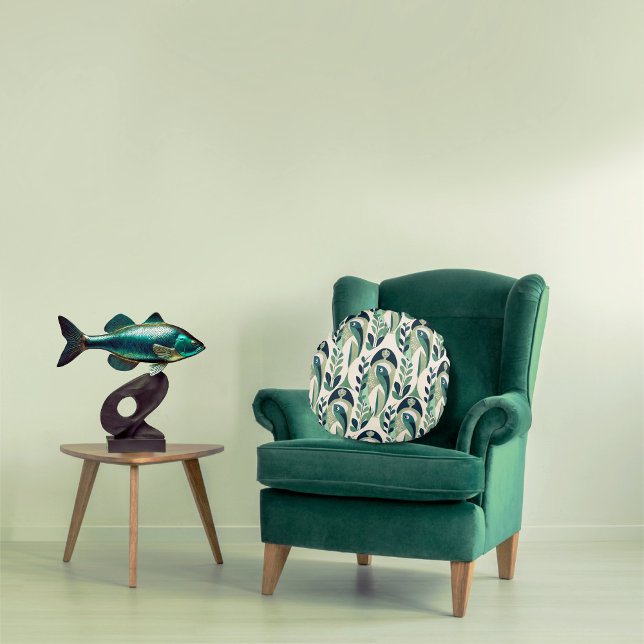 Pieces Rundes Kissen (Von Creator hochgeladen)