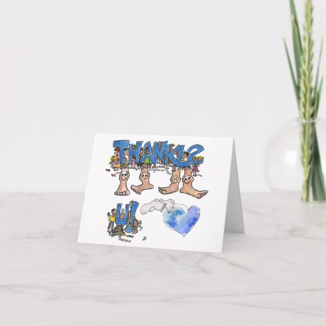 Pied de Merci personnalisé (Devant)