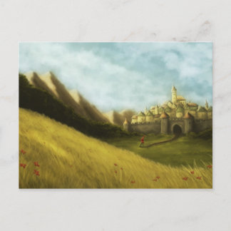 pied piper de hamelin carte postale de conte de fé