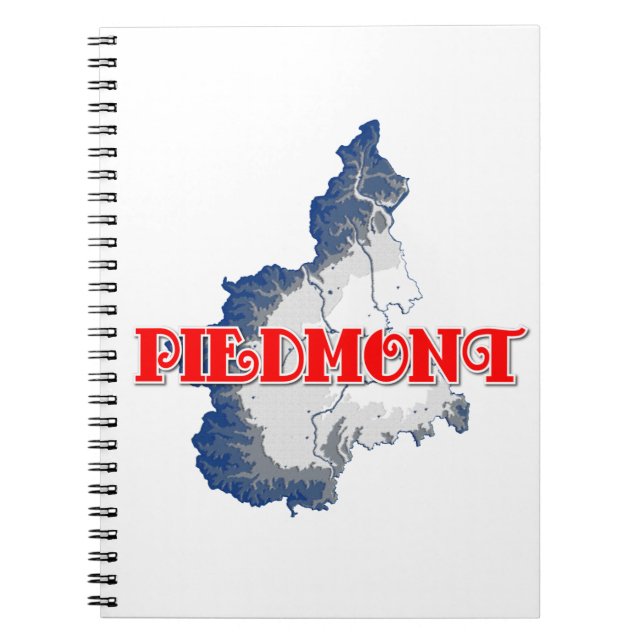 Piedmont Notizblock (Vorderseite)