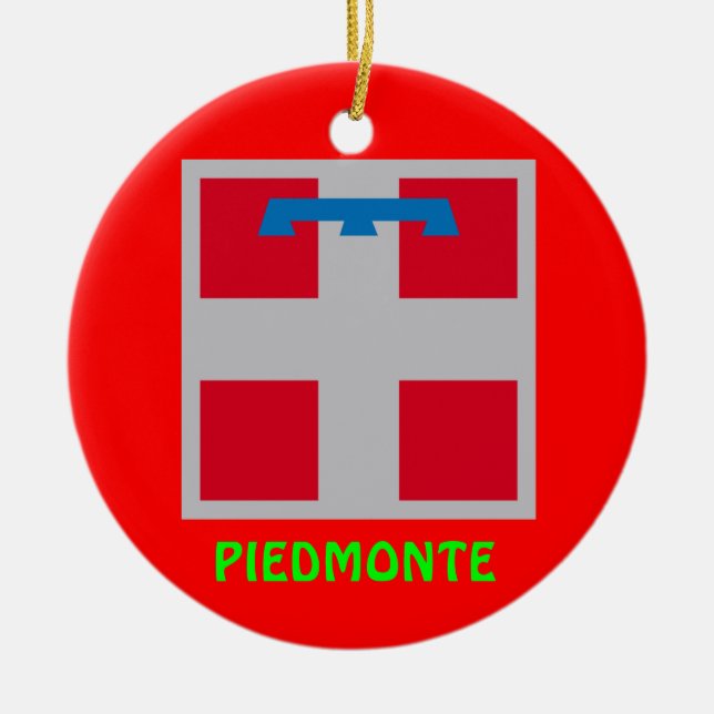 Piedmonte, Italie Ornements de Noël (Devant)