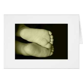 Pieds bébé mignons Unisex Jaune Baby