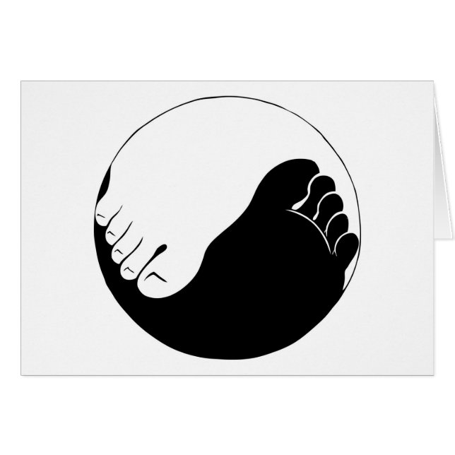 Pieds de Yin Yang (Devant horizontal)