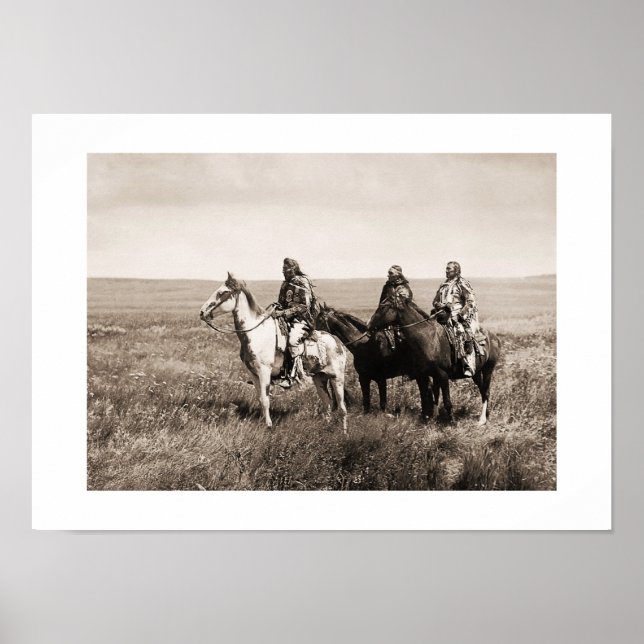 Piegan Blackfeet Chiefs Poster (Vorne)