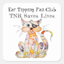 Piège TNR, Neutre, Retour Sauvons Vie Stickers
