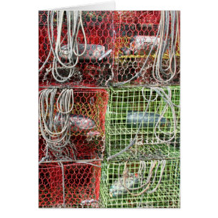 Pièges à crabes empilés