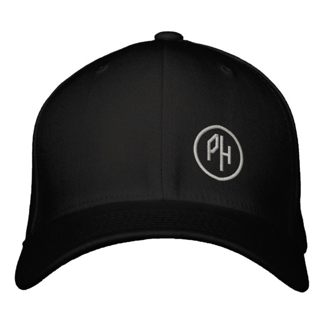 Piehouse sechs Fotografie-Hut! Bestickte Baseballkappe (Vorderseite)