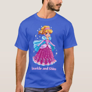 Piel Art Anime Prinzessin Mädchen T-Shirt