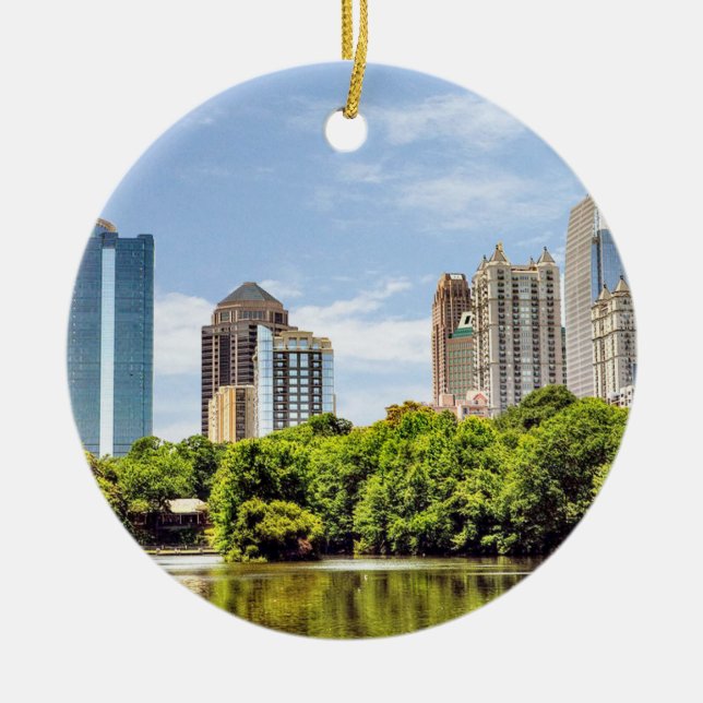 Piemont Park, Piemont Park Atlanta, Piemont Park Keramik Ornament (Vorne)