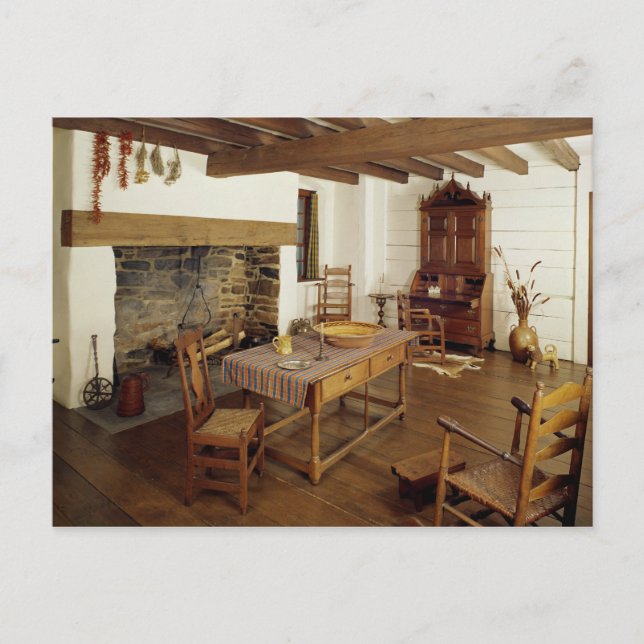 Piemont Room, Guildford Landkreis North Carolina Postkarte (Vorderseite)