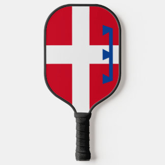 Piemonte-Flagge (italienische Region) Pickleball Schläger