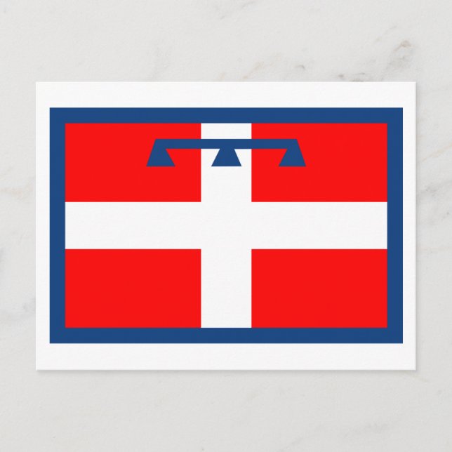 Piemonte Postkarte (Vorderseite)