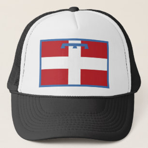 Piemonte-Regionsflaggenitalien-Land-Landkreis Truckerkappe