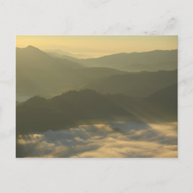 Pieniner Berge Postkarte (Vorderseite)