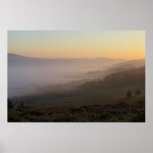 Pieniner Sonnenaufgang Poster