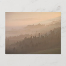 Pieniner Sonnenaufgang Postkarte