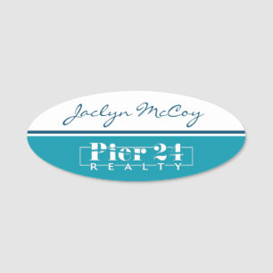 Pier 24 Realty Name Tag Namensschild