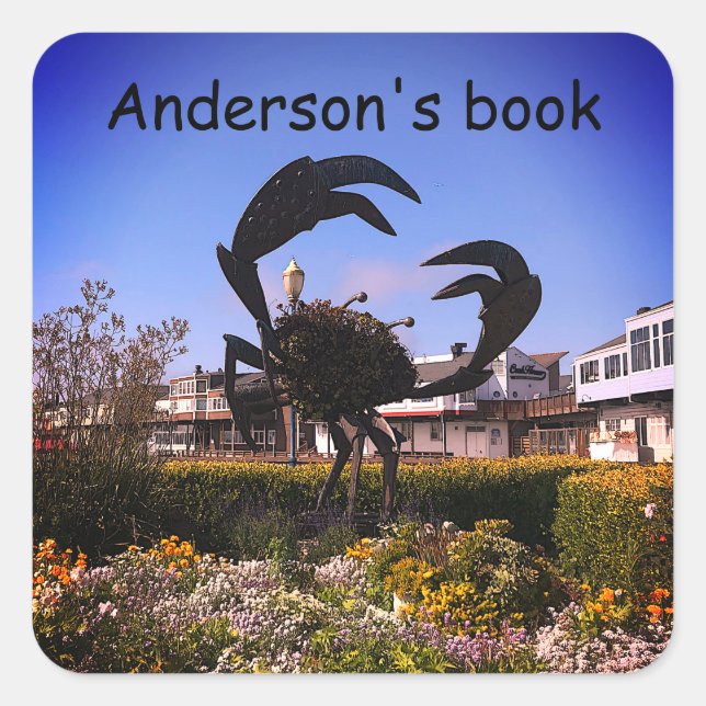 Pier 39 Crab Statue #2 Stickers (Vorderseite)