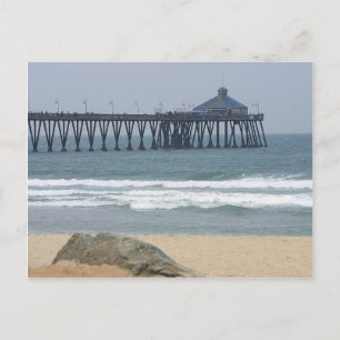 Pier am Imperial Beach Postkarte