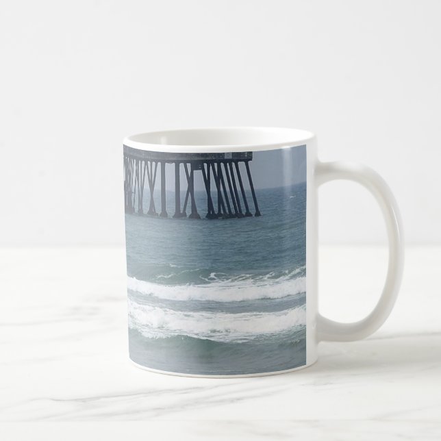 Pier am Kaiserstrand Kaffeetasse (Rechts)
