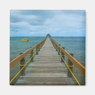 Pier an der Korallenküste, Fidschi Magnet