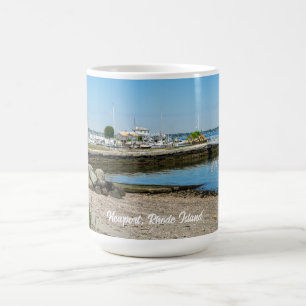 Pier auf der Insel Newport Rhode Kaffeetasse