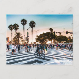 Pier-Eingang (Santa Monica, CA) Postkarte