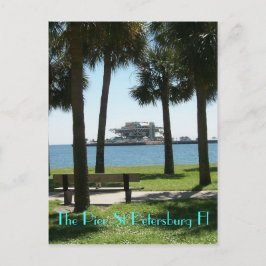 Pier St. Petersburg Florida Postkarte