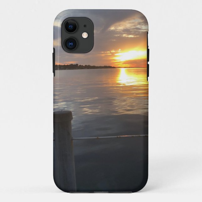 Pier Sunset Case-Mate iPhone Hülle (Rückseite)